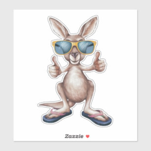 Pegatina Personalizado Kangaroo