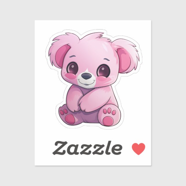 Pegatina Personalizado koala (Hoja)