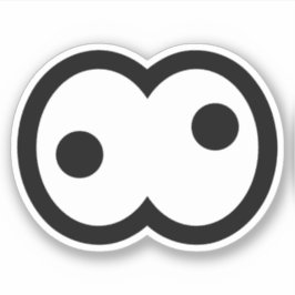 Pegatina Personalizado loco Eyeball Vinyl