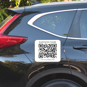 Pegatina Personalizado Nombre comercial Url Plantilla de có
