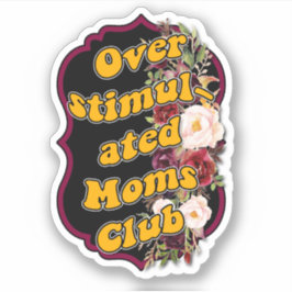 Pegatina Personalizado-Pegatina de Vinilo en el club de mad