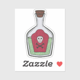 Pegatina Personalizado-Pegatina de vinilo tónico de bruja