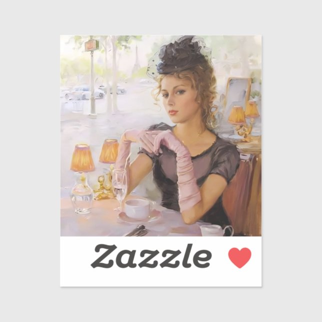 Pegatina personalizado-Pegatina de Vinyl de corte (Hoja)