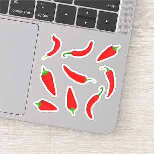 Pegatina Personalizado Red Chili Peppers