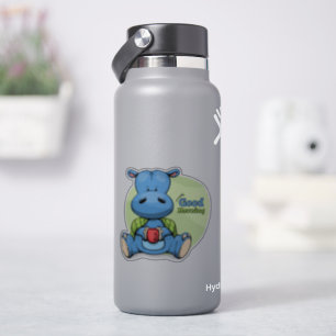 Pegatina Personalizado Rhino   4"x 4"- Transparente brillan