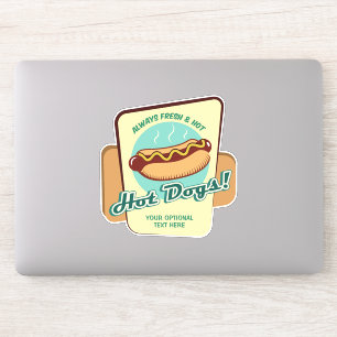 Pegatina Personalizado Texto Perro caliente