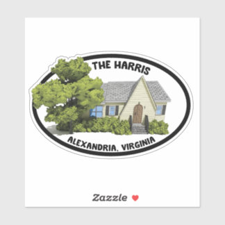 Pegatina personalizado - The Harris