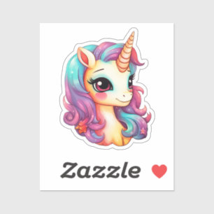 Pegatina Personalizado unicornio