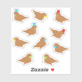 Pegatina Personalizado Walrus