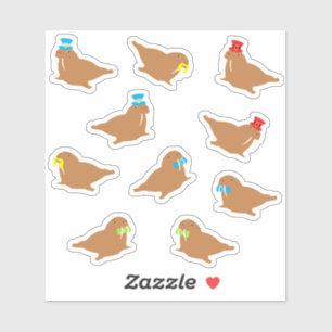Pegatina Personalizado Walrus
