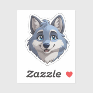 Pegatina Personalizado wolf
