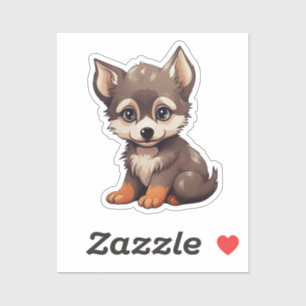 Pegatina Personalizado wolf