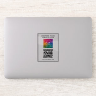 Pegatina Personalizar logotipo comercial Agregar plantilla 