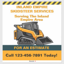 Personalizar Skid Steer para Alquiler Camión de Pe