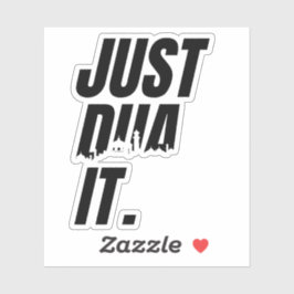 Pegatina Personalizar: Solamente Dua It Islamic Prayer Rua 