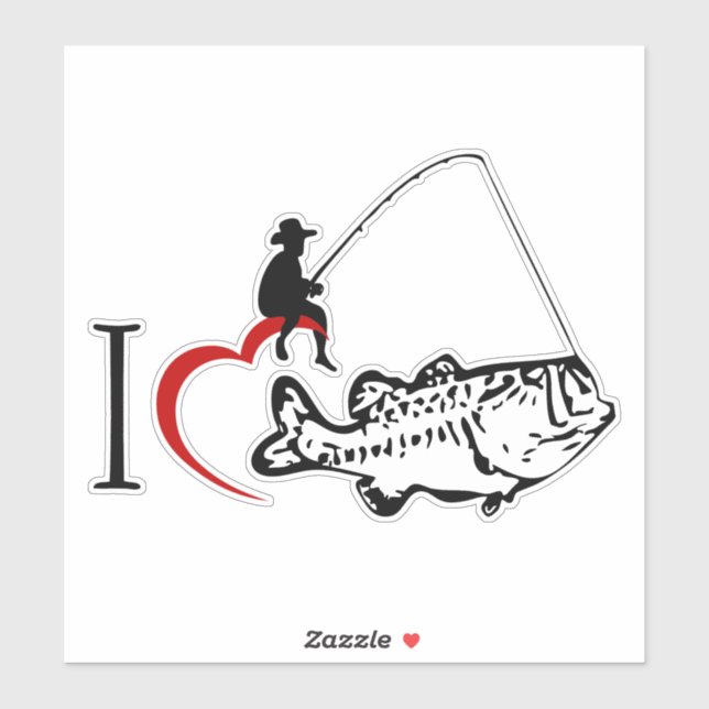 Pegatina Pesca (Hoja)