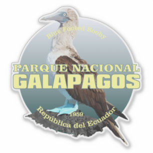 Pegatina PESO de las Islas Galápagos