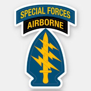 Pegatina Pestaña aérea de las fuerzas especiales