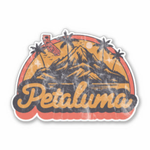 Pegatina Petaluma, California