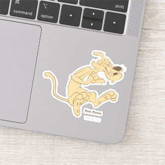 Pegatina Pete Puma Emocionado
