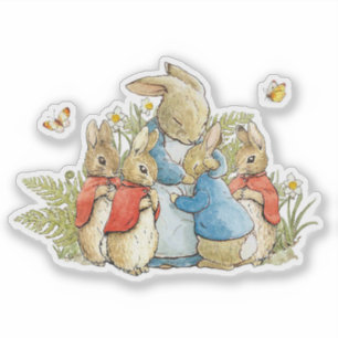 Pegatina Peter the Rabbit Josephine Bunny