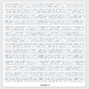 Pegatina Petite Floral Borders Boho Flowers