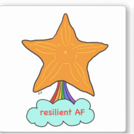 Pegatina Pez estrella