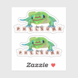 Pegatina Phelsuma (solo para que lo sepas)