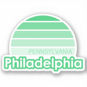 Pegatina Philadelphia Pennsylvania
