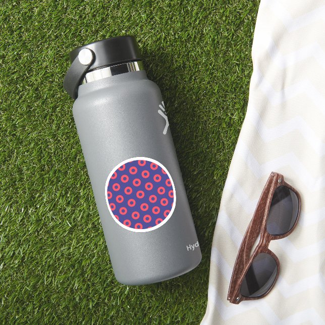 Pegatina Phish Donut Circle (HydroFlask Insitu)