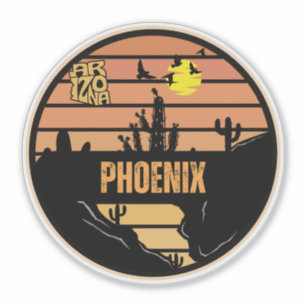 Pegatina Phoenix, Arizona