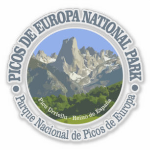 Pegatina Picos de Europa NP