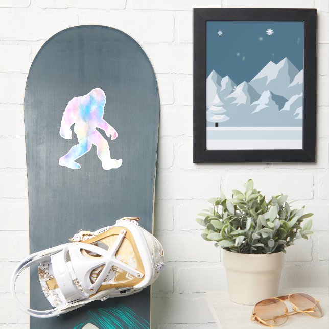 Pegatina Pie grande de agua (snowboard)