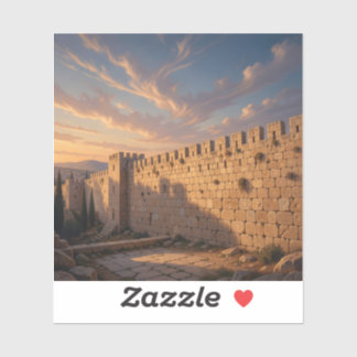 Pegatina Piedras De Jerusalén – Arte De La Pared De Jerusal