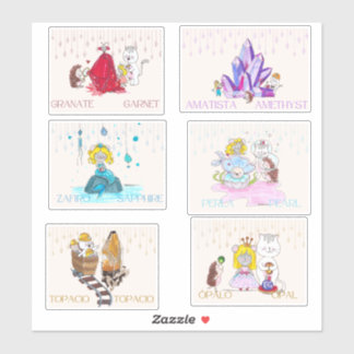 Pegatina Piedras natales