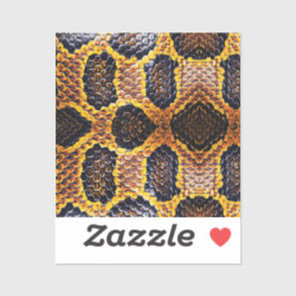 Pegatina piel de serpiente pitón