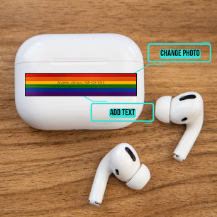 Pegatina Piel decorativa de Airpods Pro Funda - Orgullo