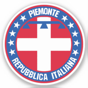Pegatina Piemonte