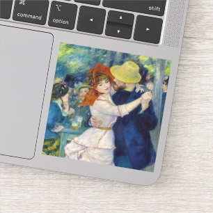Pegatina Pierre-Auguste Renoir - Baile en Bougival