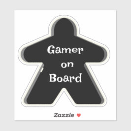 Pegatina Pieza negra