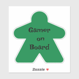 Pegatina Pieza verde