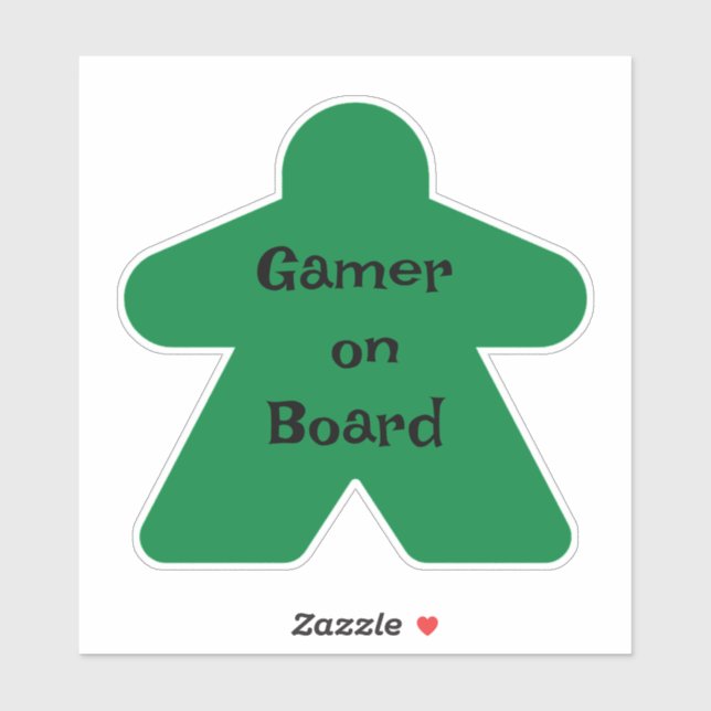 Pegatina Pieza verde (Hoja)