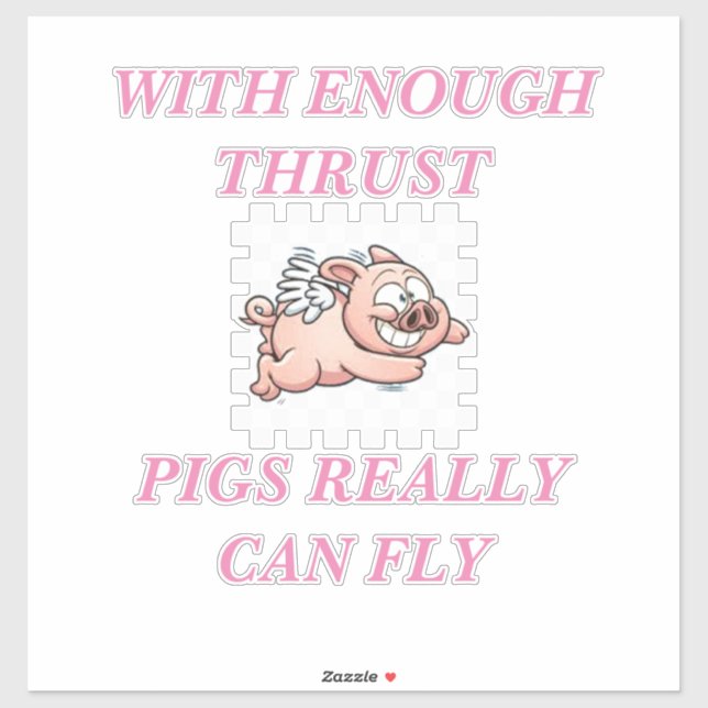 PEGATINA PIGS (Hoja)