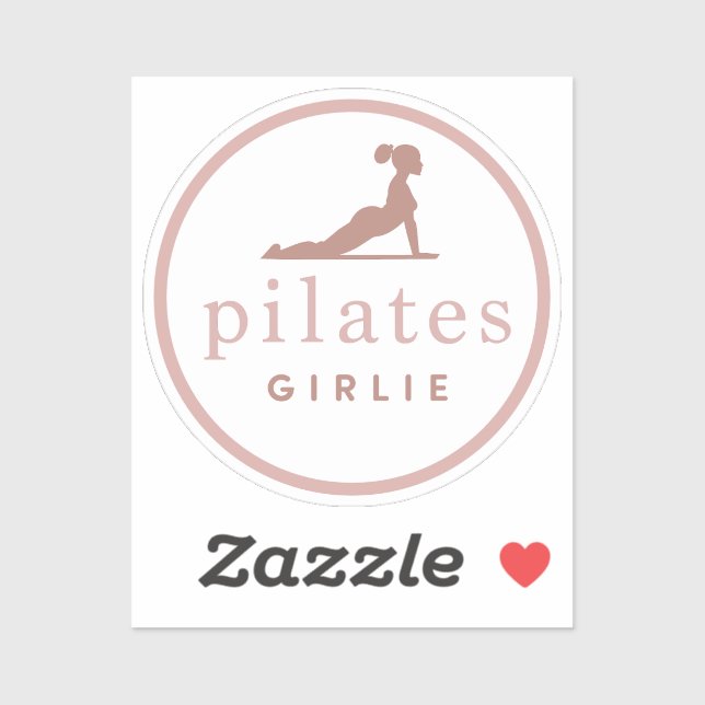 Pegatina Pilates Girlie (Hoja)