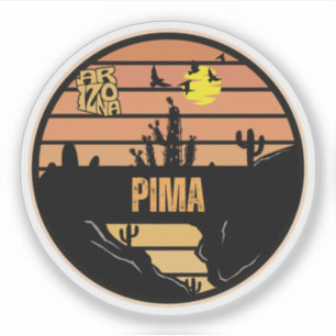 Pegatina Pima, Arizona
