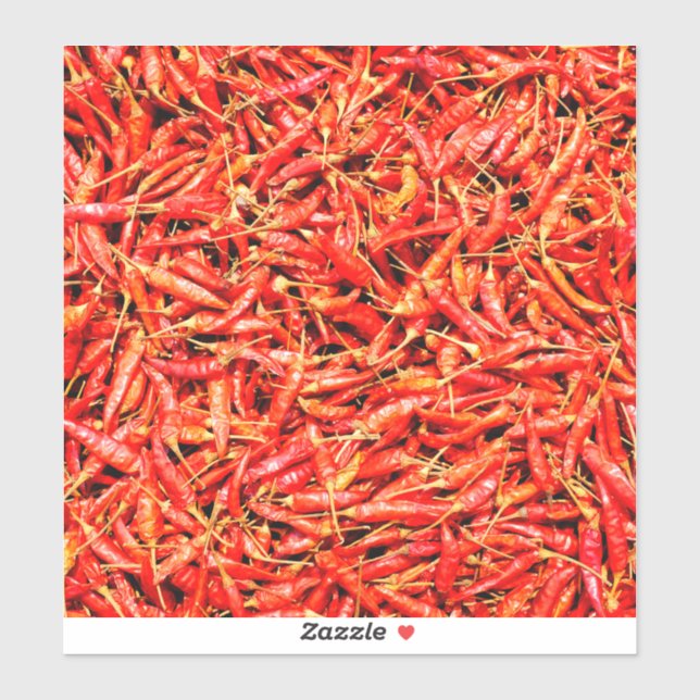 Pegatina Pimientos tailandeses (Hoja)
