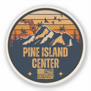 Pegatina Pine Island Center, Florida