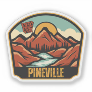 Pegatina Pineville, Arkansas 