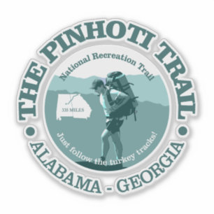 Pegatina Pinhoti Trail (T)