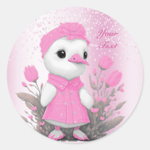 Pegatina Pink Duck